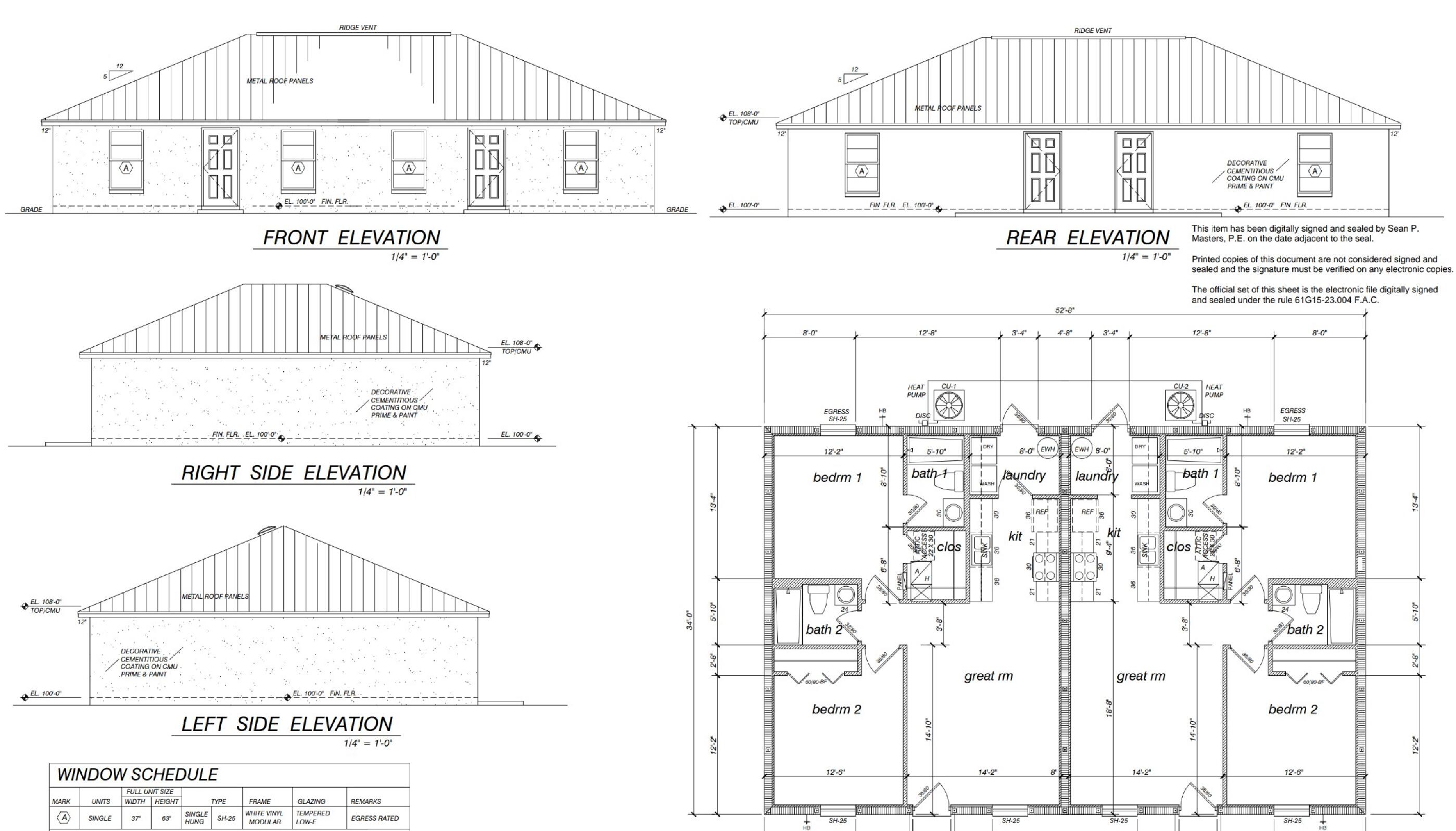 Multi-Family Dwellings Floor Pland